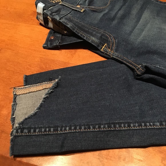 NWT 7 For All Mankind Skinny Ankle Raw Ang… - Picture 2 of 5